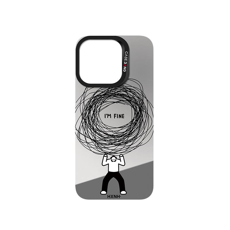 I'm fine Imagisnap - CaseBangImagisnapCasebangiPhone 13Back Cover